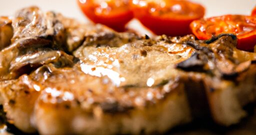 Hovězí žeberní steak s bramborovou kaší