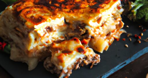 Domácí lasagne se špenátem