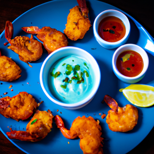 Acarajé plněný krevetami