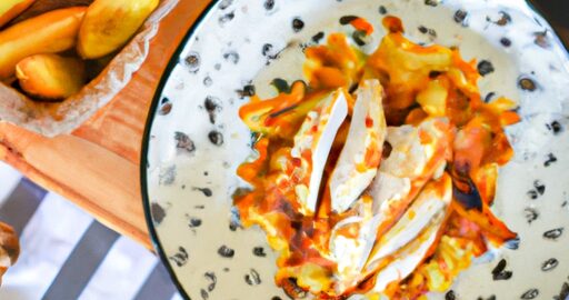 Kuřecí pečeně s bramborovou kaší