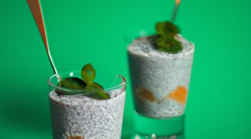 Chia pudink s jahodami