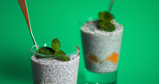 Chia pudink s jahodami