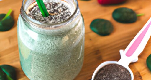 Chia smoothie s ovocem