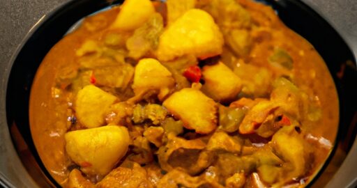 Kari z tuňáka s okurkou