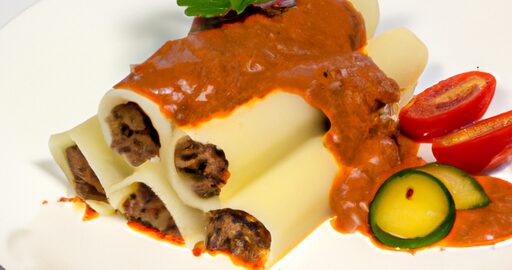Cannelloni s rajčatovou omáčkou