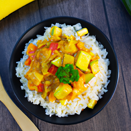 Rýže s hovězím a kari