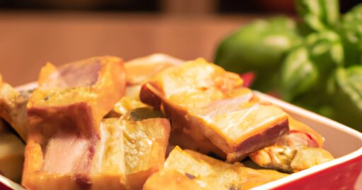 Pečené kuře s kukuřičným chlebem