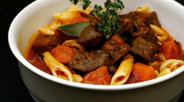 Bylinkově kořeněný hovězí ragú