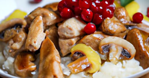 Kuřecí marsala s houbovou omáčkou