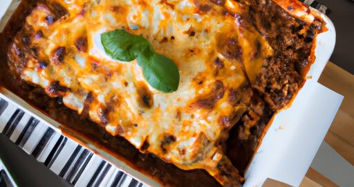 Lasagne alla Bolognese.