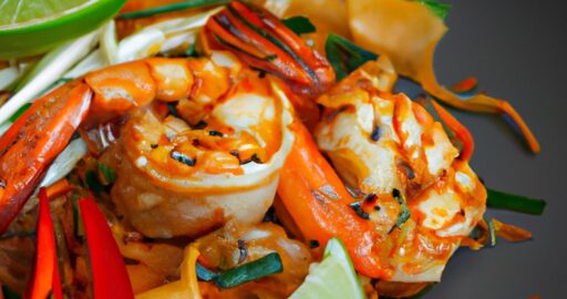 Krevety Pad Thai