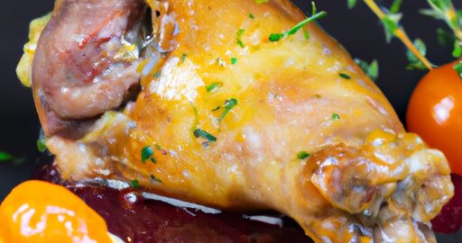 Kachní confit s bramborovým hranolkem