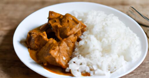 Kuřecí korma s kokosem