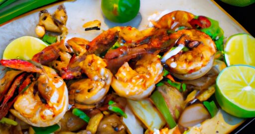 Krevety v thajském omáčce