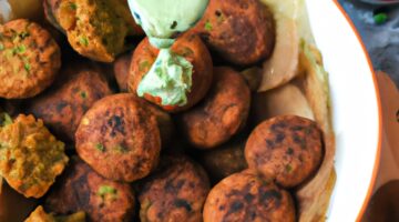 Falafel s tahini omáčkou