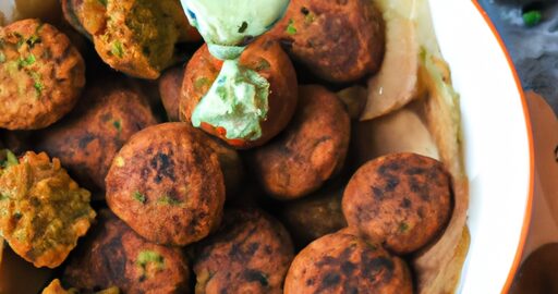 Falafel s tahini omáčkou