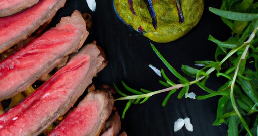 Asado con chimichurri