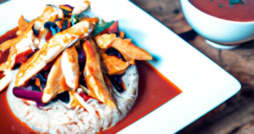 Thajská červená kari s kuřecím masem