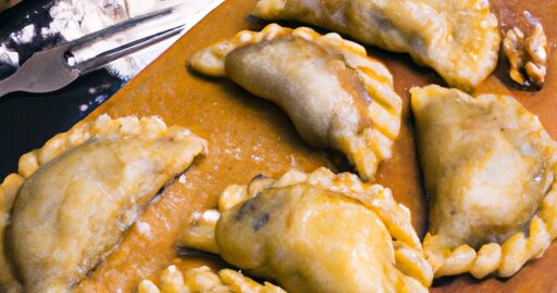 Plněné empanady s masa