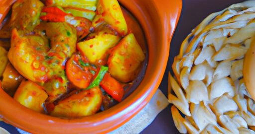 Pikantní marocká tajine s jehněčím