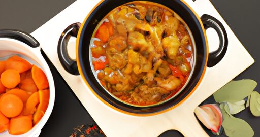 Hovězí kari s hráškem