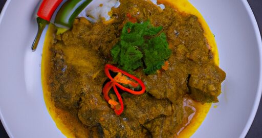 Rendang s krůtím masem