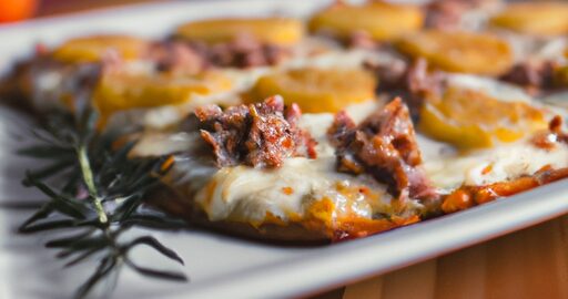 Lazaně s rajčaty a mozzarellou