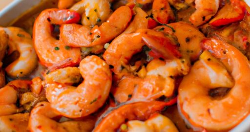 Krevety s chilli omáčkou