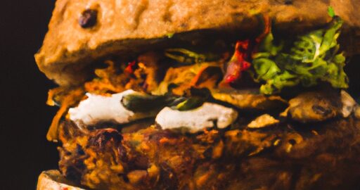 Domácí vegetariánský burger