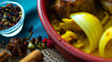 Kuřecí Tajine s olivami