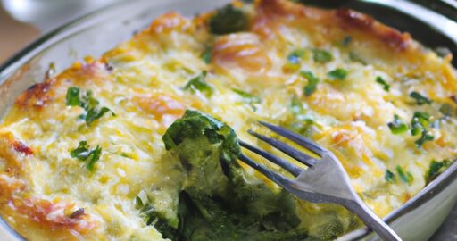 Brokolicový gratin.