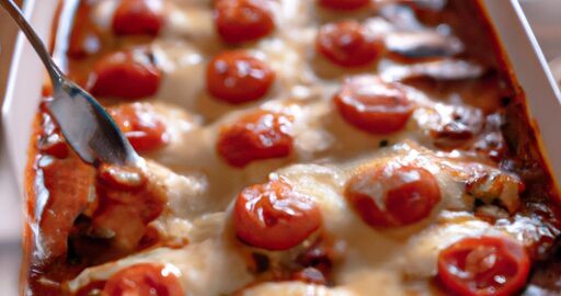 Lazanje s rajčaty a mozzarellou