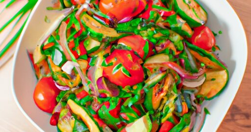 Cizrna s jáhly a zeleninou