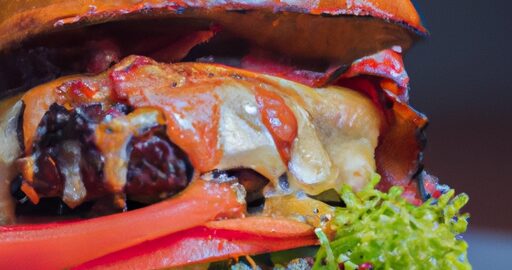 Kuřecí burger s čedarovým sýrem