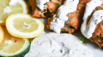 Marocký kebab s tahini