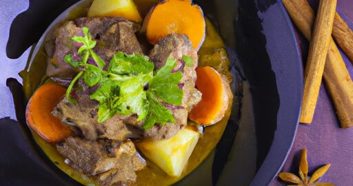 Rendang s hovězím masem