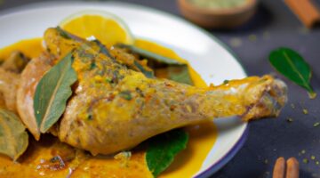 Tagine s kuřecím masem a citrony