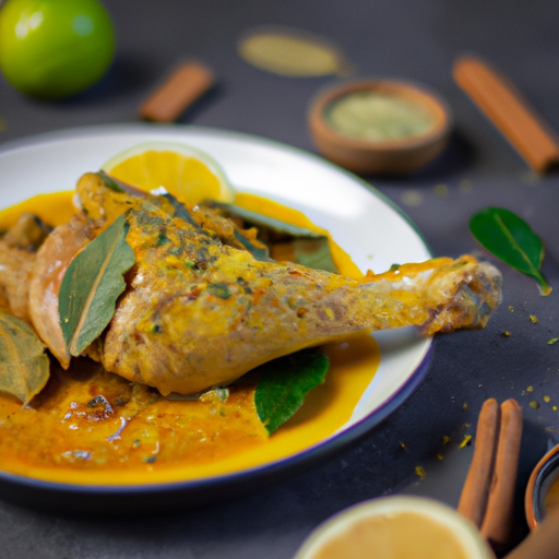 Tagine s kuřecím masem a citrony