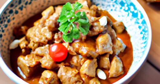 Cizrna a špenát v kari.