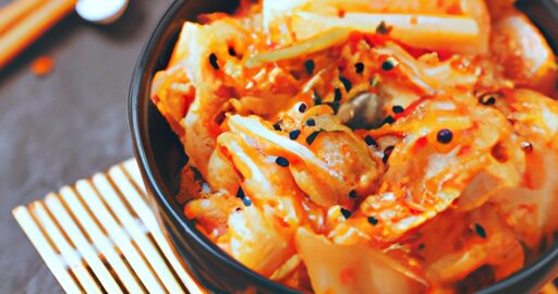 Korejský kimchi z bílého zelí