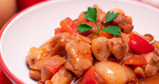 Pikantní fazolová polévka s česnekem