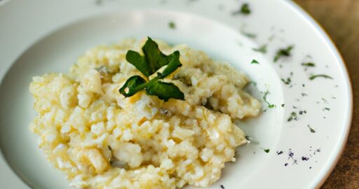 Risotto s hřiby a parmazánem