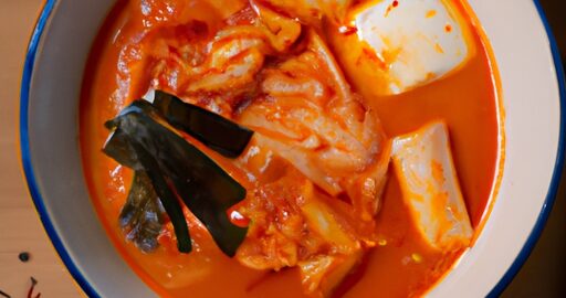 Kimchi jjigae – korejská kyselá polévka