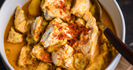 Kuřecí curry s kokosovým mlékem