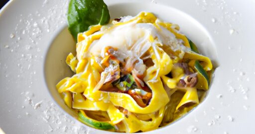 Tagliatelle s kuřecím a špenátem