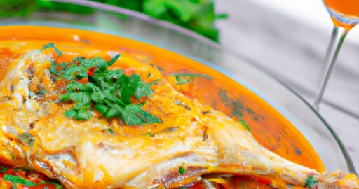 Kuřecí s červenou kari omáčkou