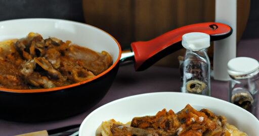 Hovězí bourguignon s nudlemi