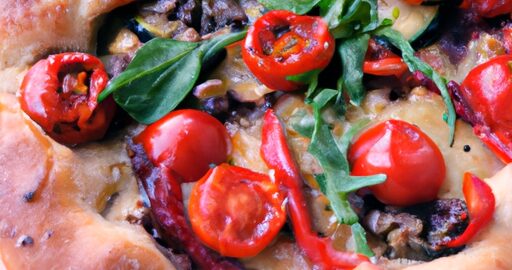 Veganská pizza s nivou a špenátem