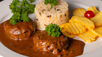 Jehněčí kofta s rýží