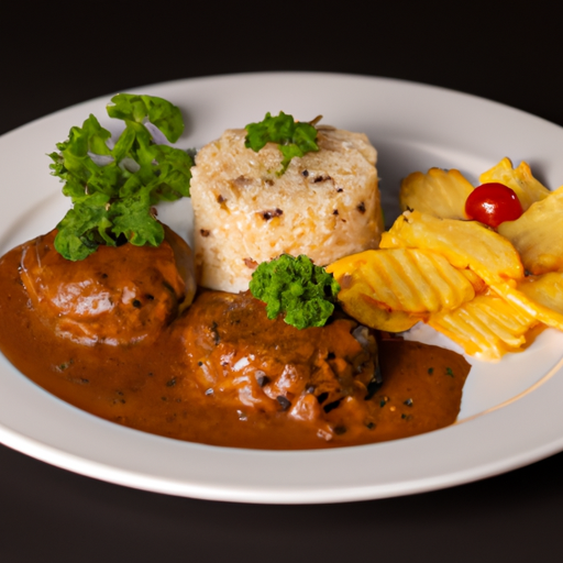 Jehněčí kofta s rýží